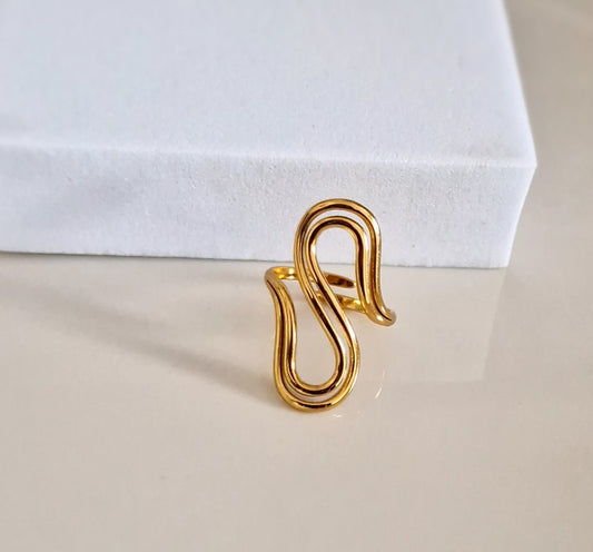 Bague Lena | Acier Inoxydable