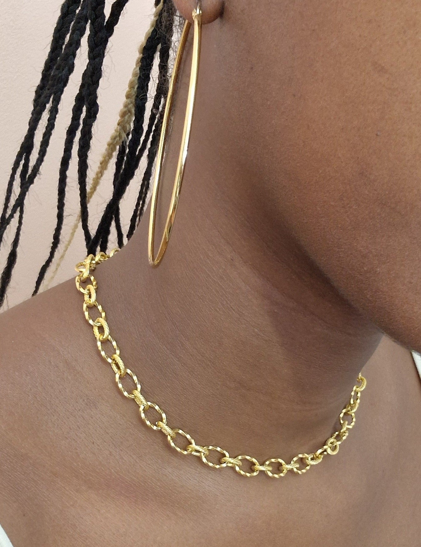 Collier Lisa Acier Inoxydable - Bijoux Isilaya