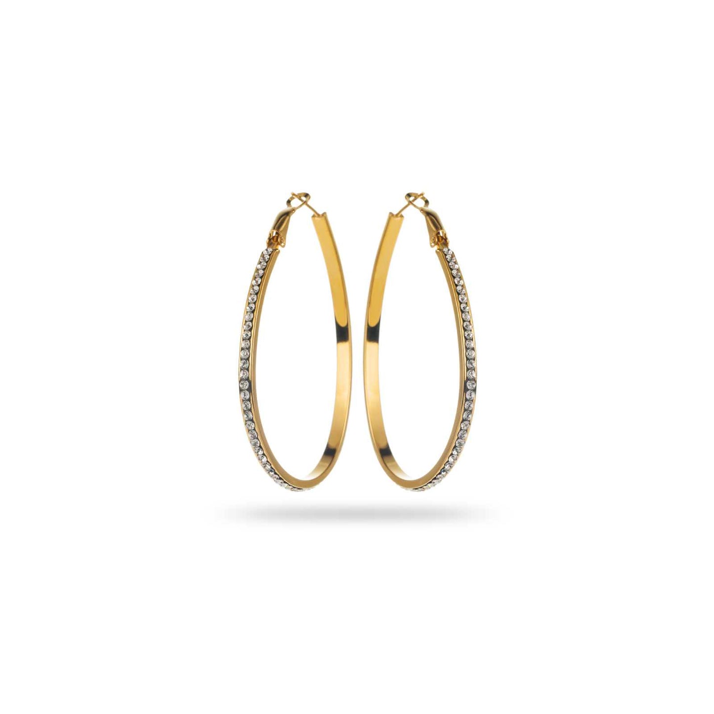 Boucles d'oreilles créoles gouttes