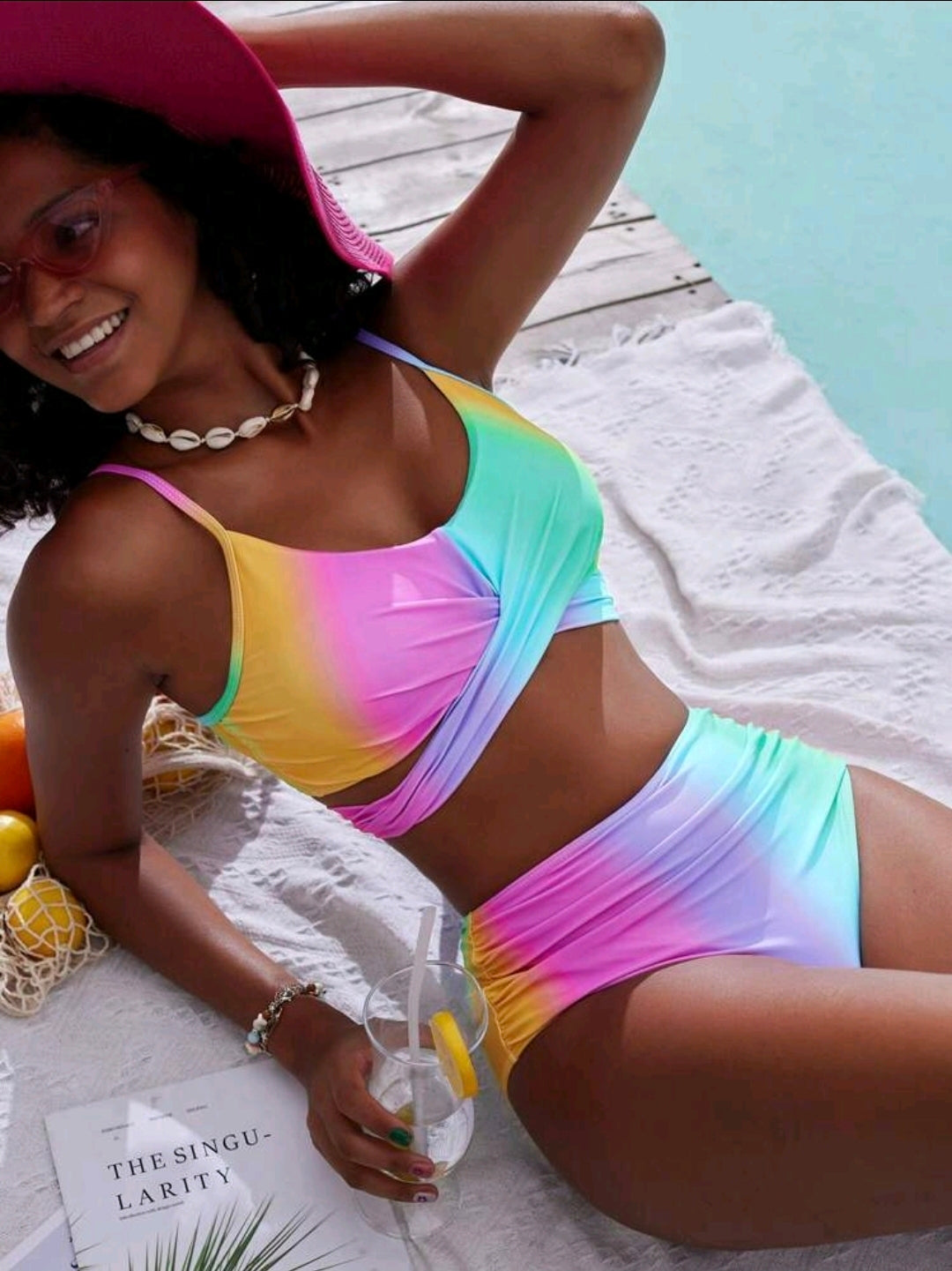 Maillot de bain rainbow