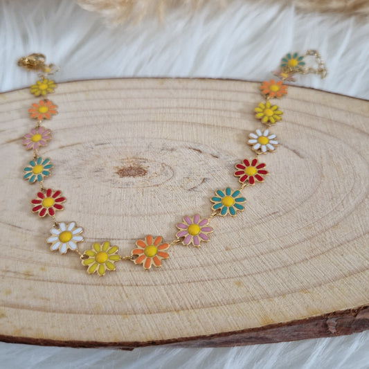 Chevillière multicolore