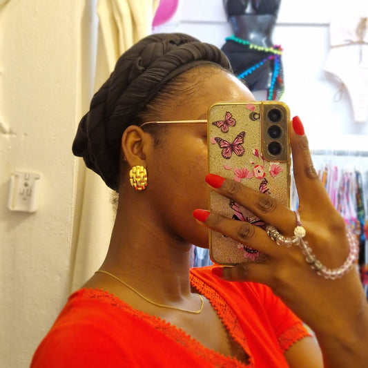 Boucles d'oreilles Lys