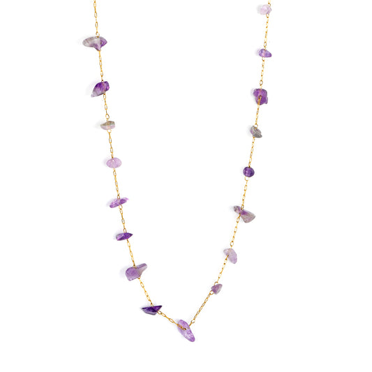 Collier améthyste