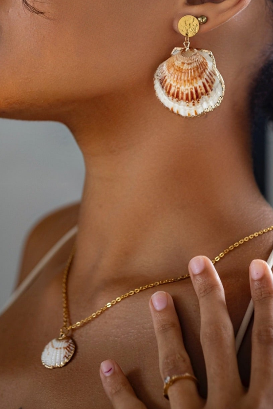 Collier coquillage