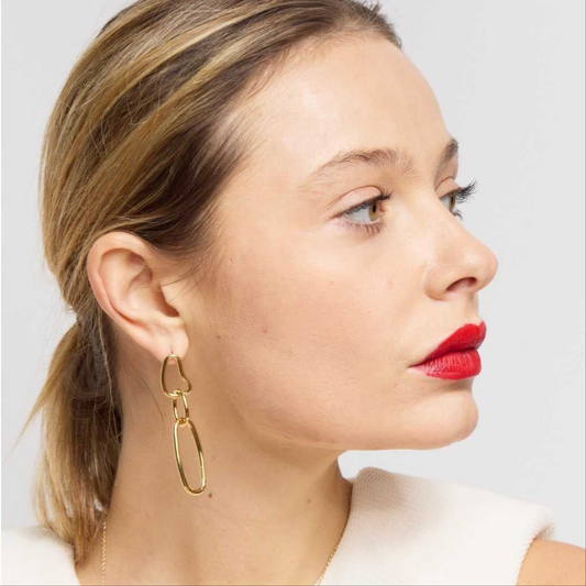 Boucles d'oreilles chaîne