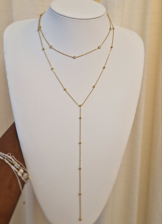 Double collier Y