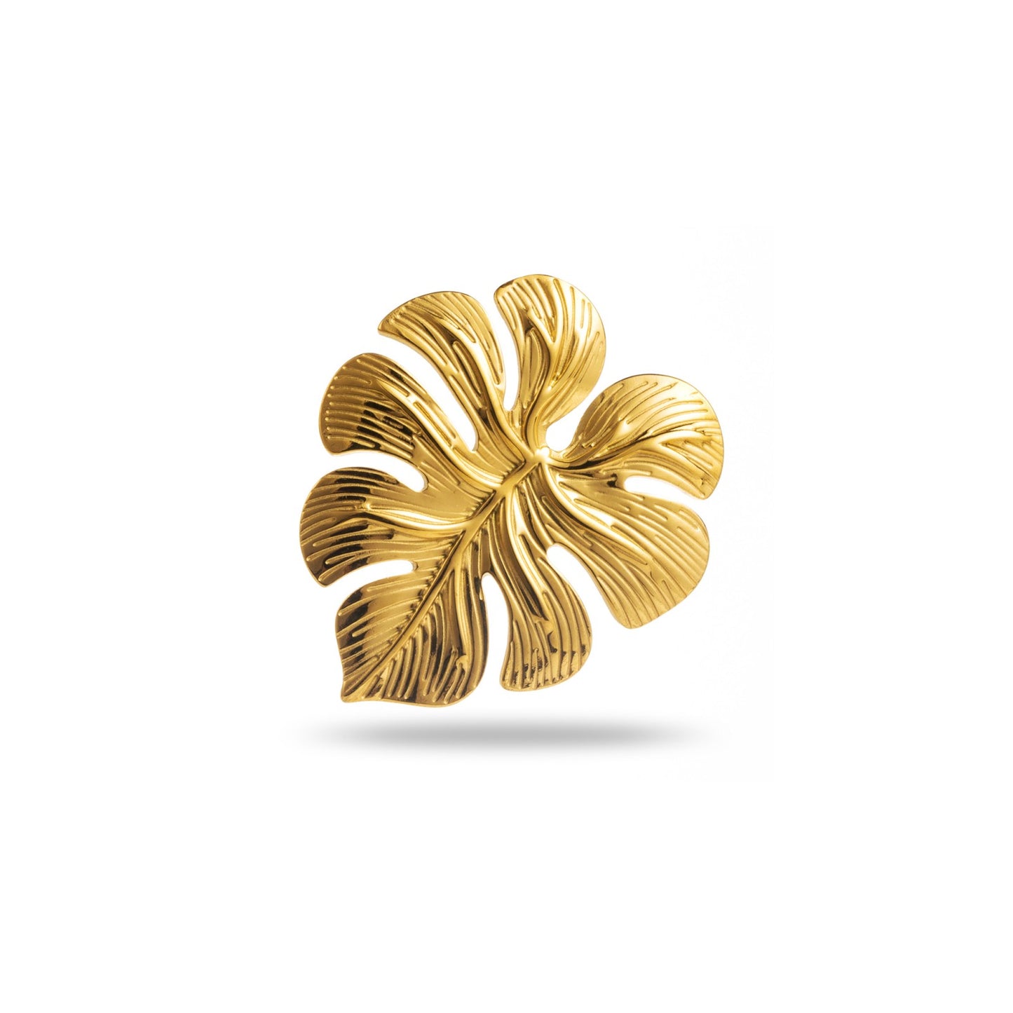 Broche feuille