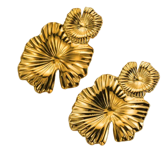 Boucles d'oreilles naya| acier inoxydable